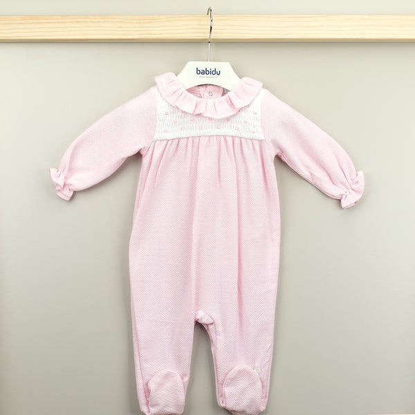 Girls babygrows on sale