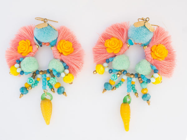 LC Tartaruga Island Tassel Earrings