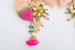 LC Tartaruga Pink Tassel Vida Earrings