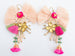 LC Tartaruga Pink Tassel Vida Earrings
