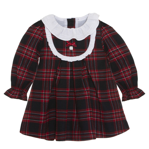 Patachou Baby Girls Red Tartan Dress