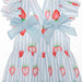 Patachou Girls Blue & Red Strawberry Sundress