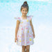 Patachou Girls Pink Cotton Cupcake Sundress
