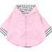 Weekend à la Mer Baby Pink Cotton Lined Rain Cape