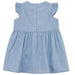 Weekend à la Mer Girls Chambray Cotton Summer Dress