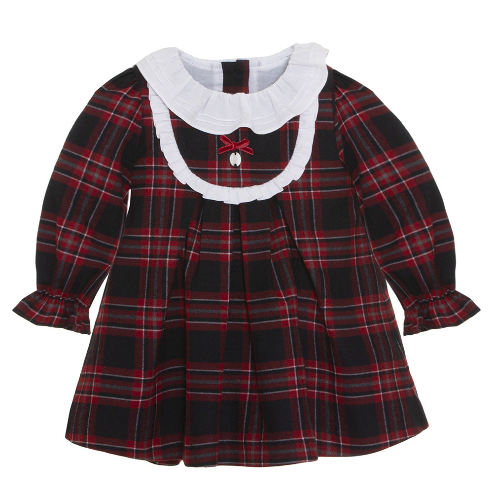 Patachou Baby Girls Red Tartan Dress