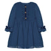 Patachou Girls Navy Blue Chiffon Dress