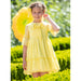Patachou Girls Yellow Chiffon Dress