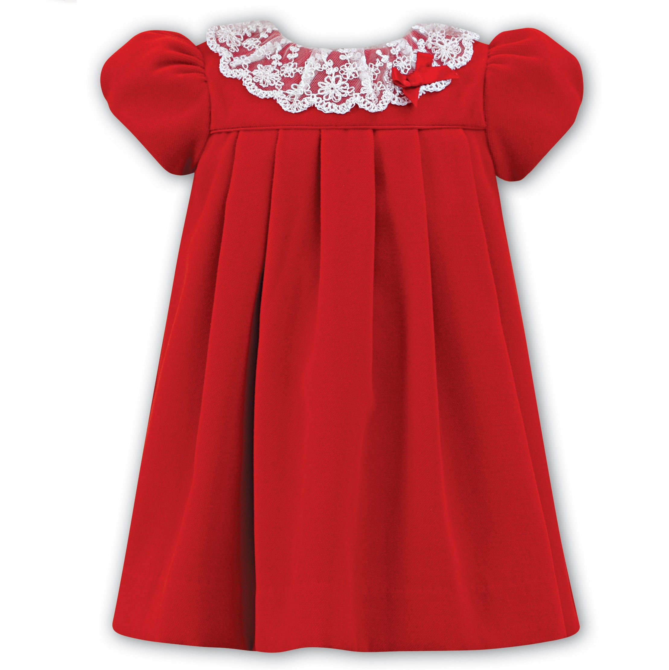 Sarah Louise Baby Girls Red Velvet Dress Sarah Louise Baby Girls Red Velvet Dress