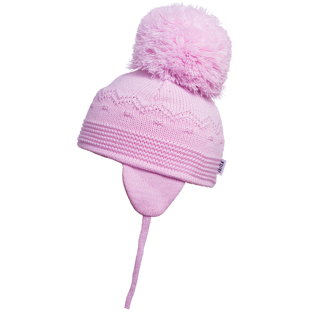 Sätila of Sweden Belle Pink Big Pom Hat