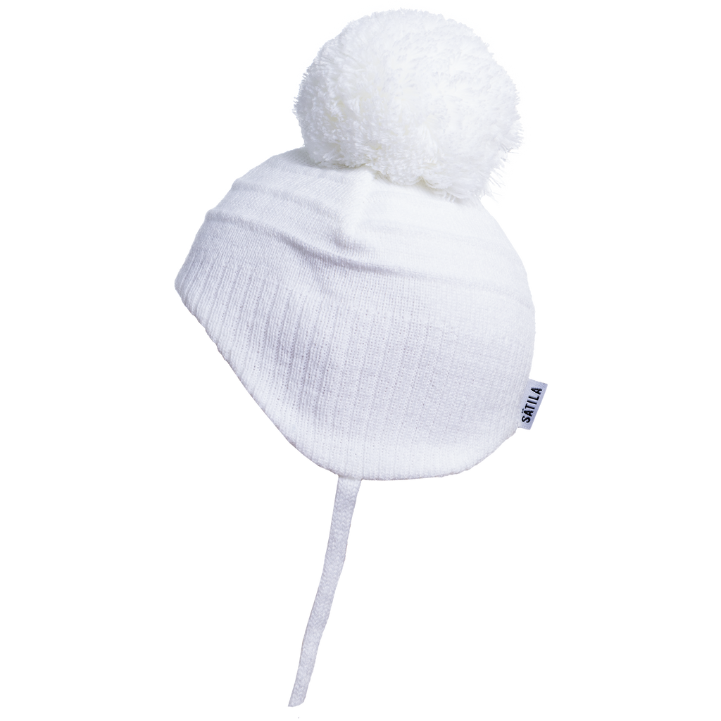 Sätila of Sweden Tiny White Pom Pom Hat