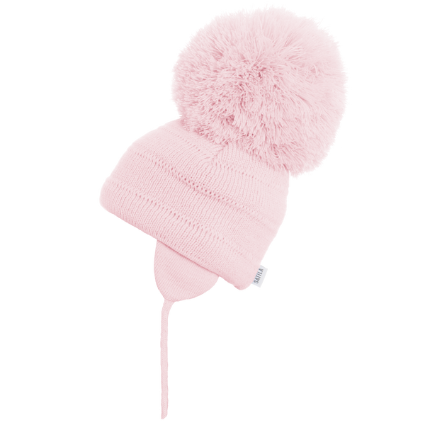 Sätila of Sweden Tuva Pink Big Pom Hat